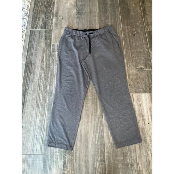 Lululemon On The Fly Pant *27" Heathered Black size 12 - Picture 1 of 6